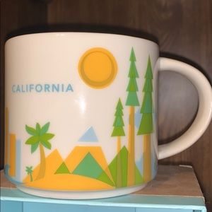 New In Box Starbucks California Mug